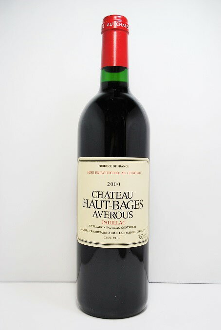 シャトー・オー・バージュ・アヴルー [2000]Chateau Haut-Bages Averous