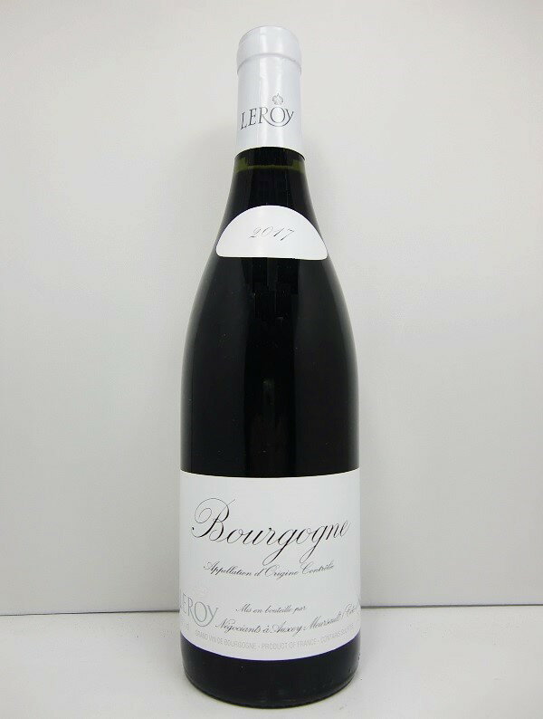 メゾン・ルロワ　ブルゴーニュ・ルージュ Maison Leroy Bourgogne Rouge