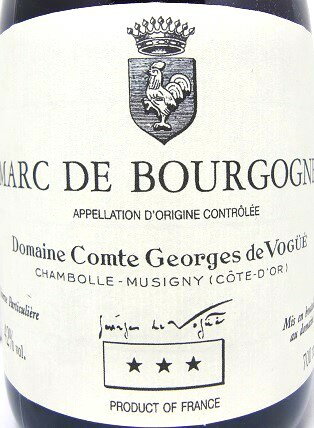 コント・ジョルジュ・ド・ヴォギュエマール・ド・ブルゴーニュDomaine Comte George de VogueMarc de Bourgogne 2