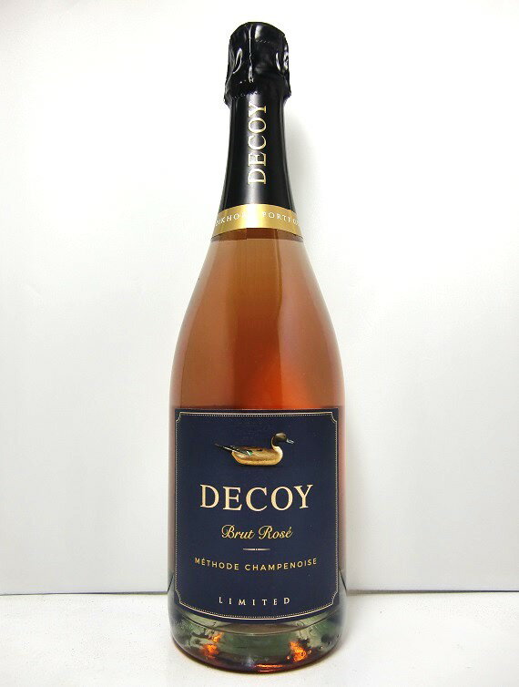 デコイ リミテッド ブリュット ロゼメトード シャンプノワーズ N.V. Decoy Limited Brut Rose Méthode Champenoise