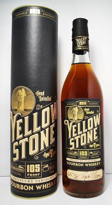 イエローストーンハンドセレクテッド　エイジド7イヤーズ105プルーフ　リミテッド・エディションYellowstone Hand Selected Aged 7Years 105Proof Limited Edition