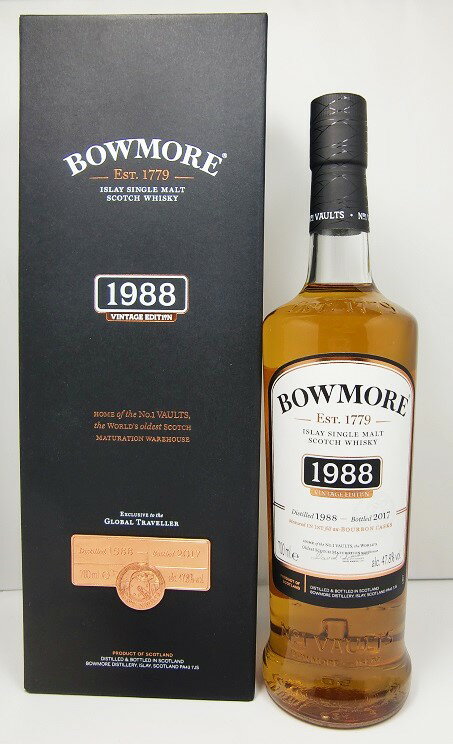 ボウモア 1988　28年 BOWMORE 1988 28 years