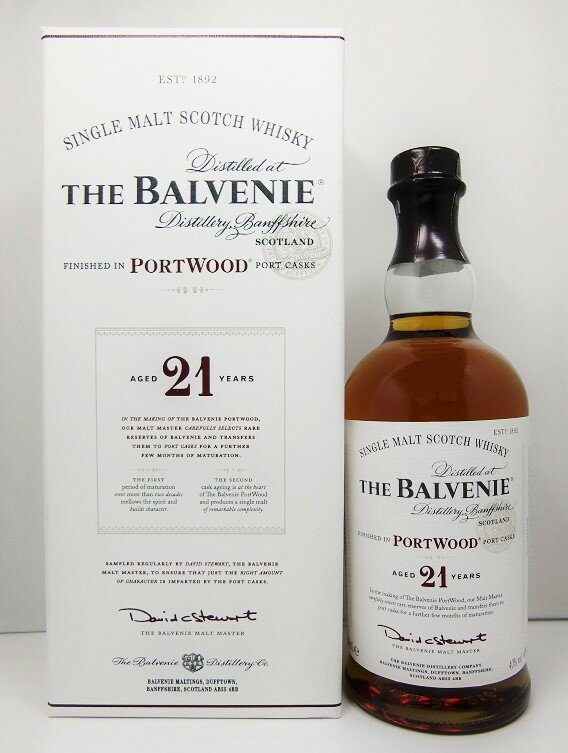 バルヴェニー 21年　ポート・ウッド・カスク　フィニッシュThe Balvenie 21 years Port Wood Casks Finished