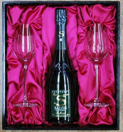 サロン ブラン・ド・ブラン [1997]【グラス付ギフトBOX】Salon Blanc de Blancs Brut Glass with Gift Box