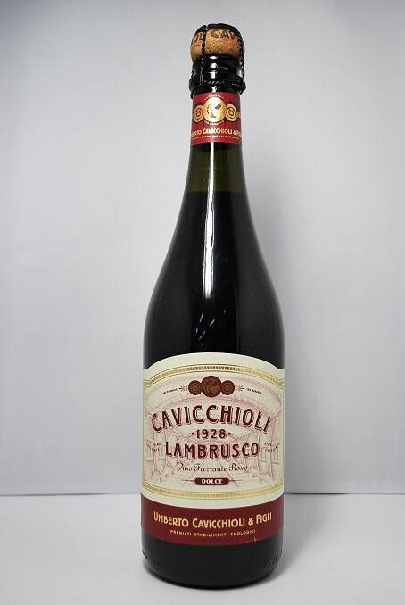 カビッキオーリランブルスコ・ロッソ・ドルチェ【12本】CavicchioliLambrusco Rosso Dolce