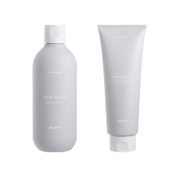 【送料無料!!】スプリナージュ シャンプー ジェントルモイスト 280ml トリートメント ジェントルモイスト 230gセットのサムネイル