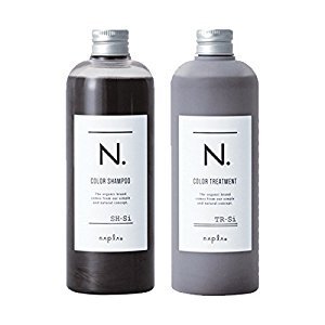 【送料無料】ナプラ N. エヌドット カラーシャンプー 320mL ＆ トリートメント 300g Si（シルバー） セット