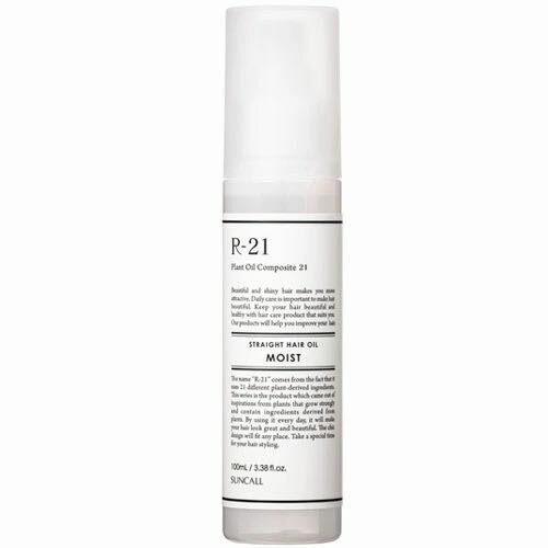 Rakuten - サンコール R-21 ストレート ヘアオイル モイスト 100ml SUNCALL