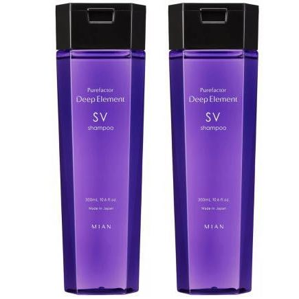 Shampoo - ミアンビューティー ディープエレメント SV シャンプー 300ml l ×2 パープル【2個セット】