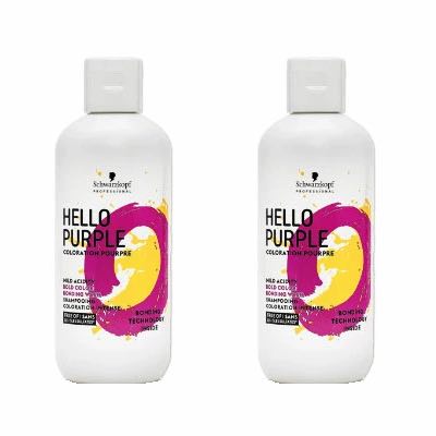 シュワルツコフ カラーシャンプー ハローパープル カラーシャンプー 310g ×2