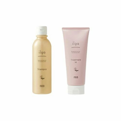 ナンバースリー 003 イルガ 薬用 シャンプー 250ml + トリートメント M 200g