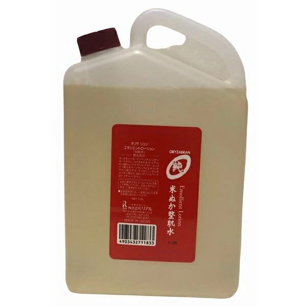 Rakuten - リアル オリザジュン エモリエントローション 米ぬか整肌水 1000ml 詰替用