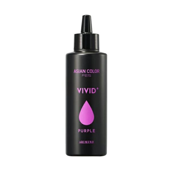 アリミノ アジアンカラー フェス ビビッドプラス パープル 150ml