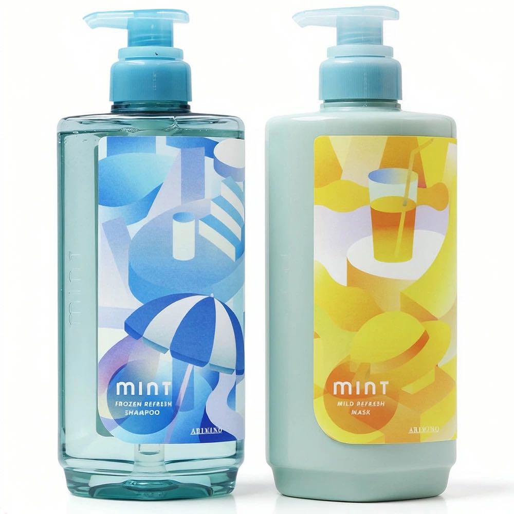 ARIMINO アリミノ ミント 2026 フローズンリフレッシュ シャンプー　550ml + マスクマイルドリフレッシュ 550gセット