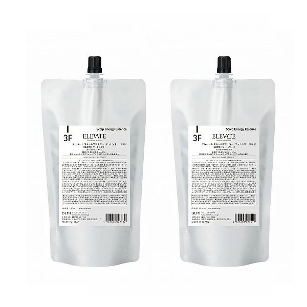 Rakuten - DEMI　ELEVATE　デミ エレベート スキャルプエナジー エッセンス 3F 350mL 詰替　×2【2個セット】