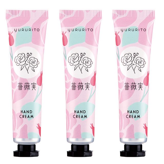 Rakuten - ゆるりと 薔薇実 ローズヒップ ミニハンドクリーム　15g　×3【3個セット】