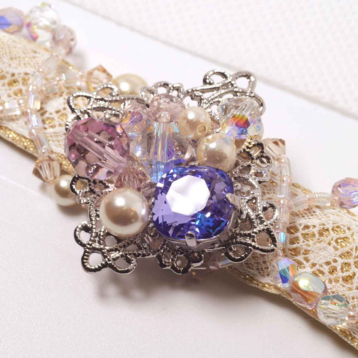 Rakuten - ビジューベルト　ウエディングドレスにアクセントをプラス