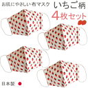 不織布マスクがつらい方にぜひ！コットン生地でお肌にも優しい、シャープ＆立体的に仕上げた日本製・布マスク 4枚セットです。洗って繰り返し使用いただけます！