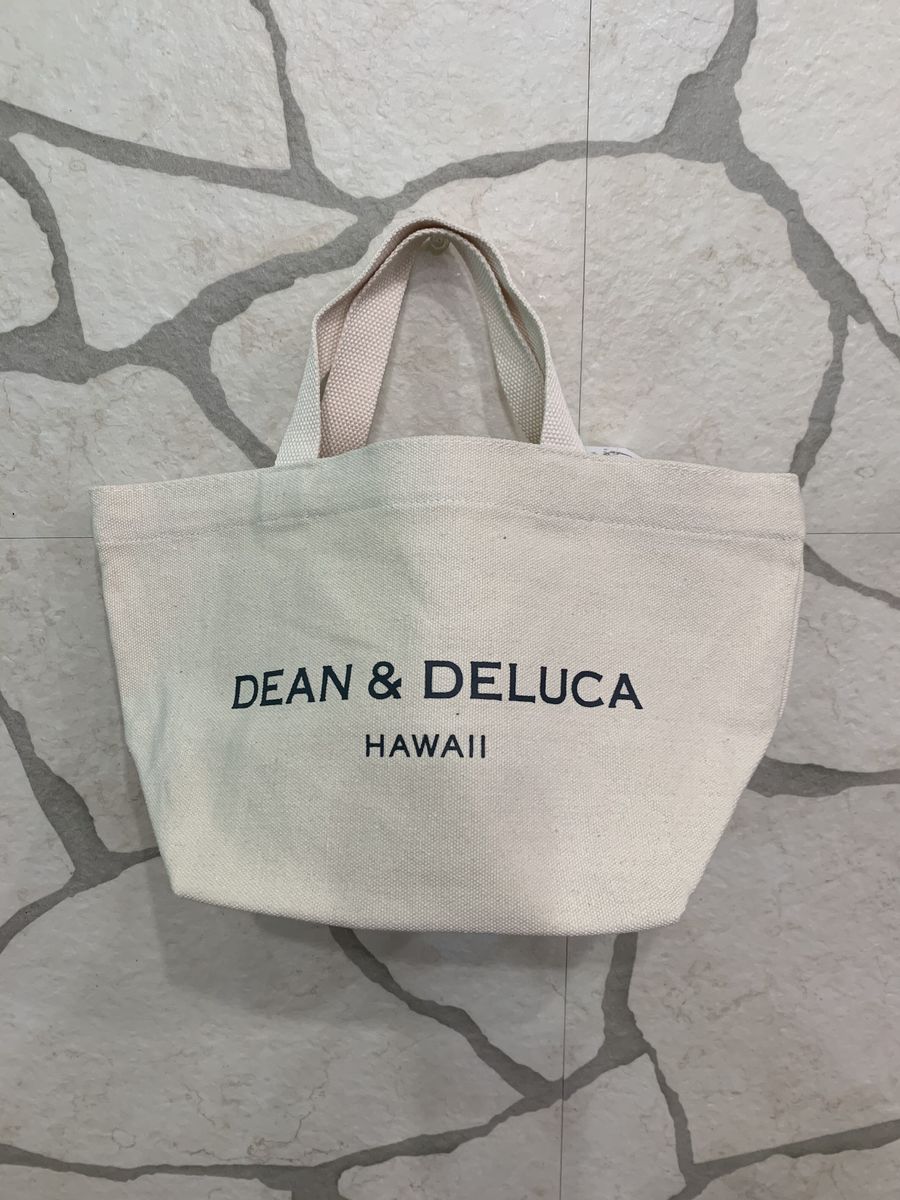 ハワイ限定 ハワイ直輸入 正規品 ディーンアンドデルーカ ハワイアン エコバック DEAN & DELUCA SHOPPING BAG レア ハワイ好き 限定 ハワイ通 ロコガール 【 ナチュラル 】