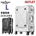 アウトレット 訳あり 激安 スーツケース L サイズ 超軽量 PC100%素材 フレーム キャリーケース キャリーバッグ キャリーバック 旅行用かばん 大型 7日 8日 9日 無料受託手荷物 158cm 以内 アウトドア シボ加工 LEGEND WALKER レジェンドウォーカー 『B-6303-69』