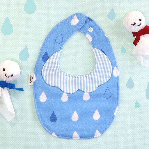 marietetie スタイ よだれかけ あめふり 雨 雫 / ベビー 男の子 女の子 おしゃれ かわいい 日本製 ブランド 6重 ガーゼ 出産祝い マリーテティー marietetie スタイ よだれかけ あめふり 雨 雫 / ベビー 男の子 女の子 おしゃれ かわいい 日本製 ブランド 6重 ガーゼ 出産祝い マリーテティー