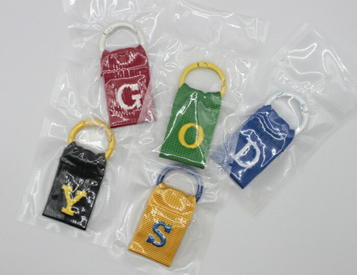 アルファベットタグ ペット用 イニシャル カラータグ カラフル バッグアクセサリー ワンちゃん