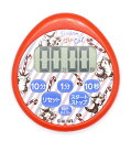 時計付防水キッチンタイマーキャンディ わちふぃーるど ダヤン キッチン タイマー 調理 便利 かわいい 在庫限り