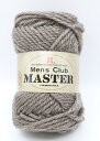 ハマナカ メンズクラブマスター極太 手編み ハンドメイド ウール60% 編み物 セーター マフラー スヌード クッション