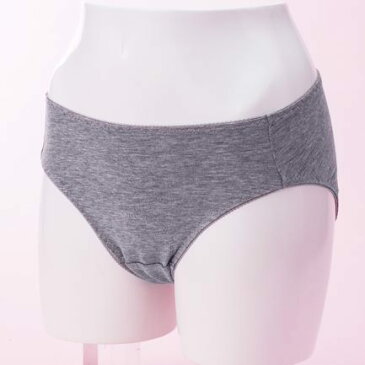 サニタリーショーツ 夜用 綿 ナイト用 日本製 生理用ショーツ 羽根つき 生理用品 生理 ショーツ 全3色 ブラック グレー ブルー 黒 Mサイズ 単品 シンプル 快適 国産 衛生日用品 レディース パンティ マリイクラブ