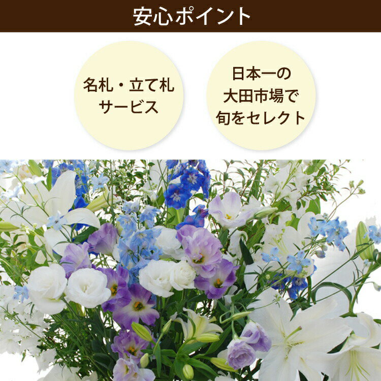 【あす楽16時まで】 お悔やみ 生花 仏花 お彼岸 『 お供え花 おまかせ アレンジメント ＆ 花束 E』 1周忌 お供え 花 四十九日 お供え物 三回忌 供花 送料無料 即日発送 アレンジ 喪中見舞い 贈り物 命日 法事 法要 葬式 葬儀 枕花 弔電 電報 お彼岸 彼岸 49日 お花