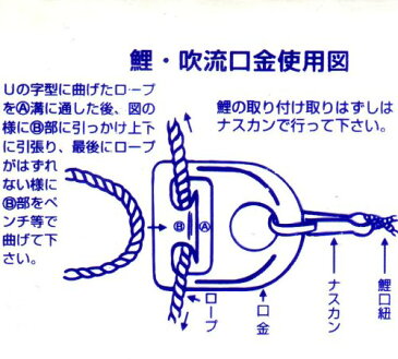 鯉のぼり用 口金具(スタンド・ファミリーセット用)【300-698】