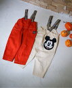 ☆20%OFF☆ BREEZEディズニーキャラクターサロペットパンツJ419934_24秋冬