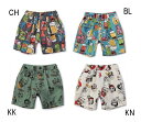 F.O.KIDS 4色2柄ショーツ 5分丈R223215_25夏
