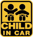 セーフティサイン外貼りタイプ(英語バージョン)SF-40【CHILD IN CAR】