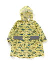 ☆20%OFF☆Ampersand 恐竜柄レインコート【YE イエロー】L163013(アンパサンド)
