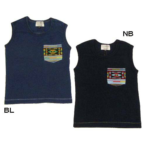 ☆超バーゲン☆F.O.KIDS インディゴタンクトップ R310010_夏