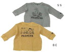 ☆50％OFF☆ F.O.KIDSスヌーピーピーナッツPEANUTSコラボTシャツ　R406021_秋冬