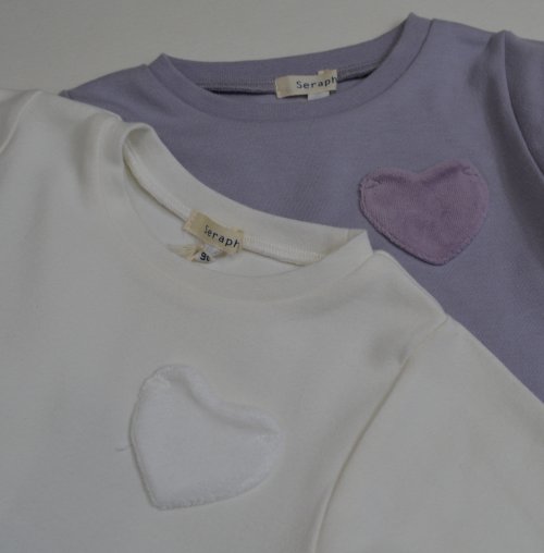 ☆60％OFF☆Seraph ハートポケットTシャツ S406079_秋冬(メール便で送料無料)