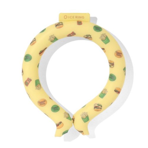 ☆SALE☆ ICE_RING(コドモ)アイスリング Sサイズ【YE】バーガーショップ【A2Y4013】SUO×F.O.インターナショナル ネッククーラー クー...