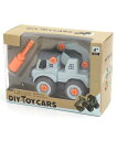 F.O.TOYBOX DIY TOY CARS 2【工事用掘削車 SS】6941043 組み立ておもちゃ【包装不可】 F.O.インターナショナル(働く車 はたら...