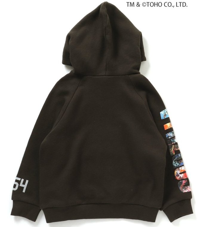 ☆50％OFF☆F.O.KIDS【ゴジラ】スウェットパーカー　J512903_23秋冬 ダークグリーン ...