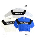 ☆50％OFF☆WAMWAM/ワムワム ミニ裏毛長袖トレーナー94805_春