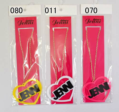 ☆80％OFF☆JENNI/ジェニィ　ハートロゴネックレス68685 1