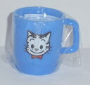 大西賢製販・OSAMU GOODS/オサムグッズ プラマグ(S) 230ml CAT ブルー OGB-502プラスチックマグ 原田治(3)