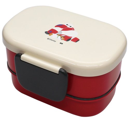 関東〜関西送料無料 DISNEY ランチシリーズ BAYMAX&Mochi 2段 ランチボックス DIK-1801 ベイマックス&モチ 大西賢製販