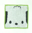 丸眞・サンリオキャラクターズ まめタオル(ミニタオルハンカチ)【ポチャッコ】約15×15cm(3005055400)
