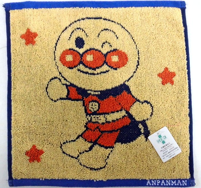 丸眞 それいけ！アンパンマン ミニタオルハンカチ【パターンアンパンマン】