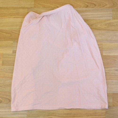 ☆クロスプラス☆収納ポーチ付きセッケツドット授乳カバー【583467:ピンク】 ☆クロスプラス☆収納ポーチ付きセッケツドット授乳カバー【583467:ピンク】