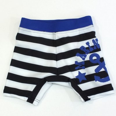 男生用 - WHOLE SWIM マリンボーダースイムパンツ(水着)【4867301-BK】