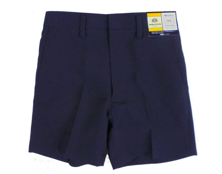 カンコー学生服 小学校制服スクール夏半ズボン【120A】 KN32263-L(濃紺)